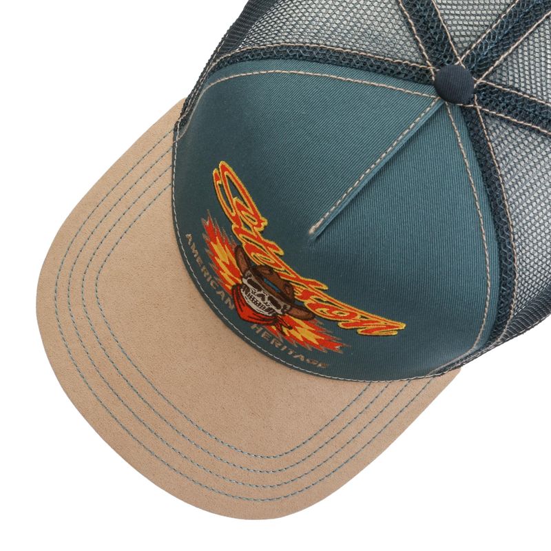 Stetson Trucker Cowboy Beige Green