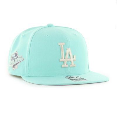 MLB LA Dodgers Captain '47 MVP Side Patch Tiffany Blue - '47 Brand