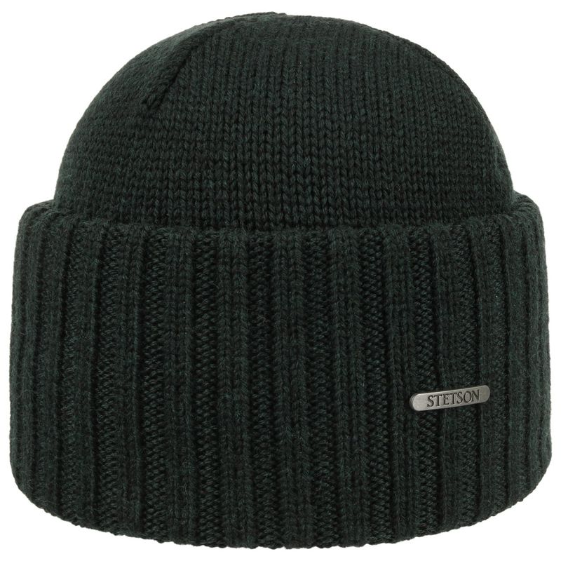 Stetson Beanie Merino Dark Green