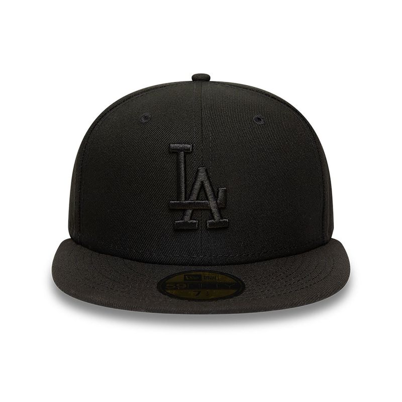 LA Dodgers League Essential Black 59FIFTY Fitted Cap - NOS