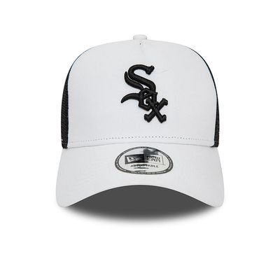 Chicago White Sox League Essential White Trucker Cap - New Era