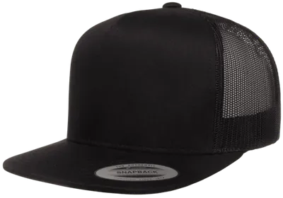 YP Classics Trucker Cap Black - Yupoong