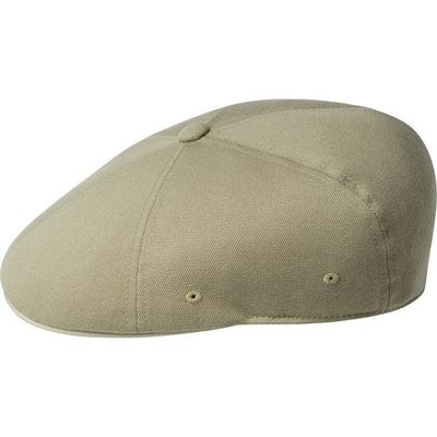 Wool 504 Flexfit Flat Cap/Gubbkeps Taupe - Kangol