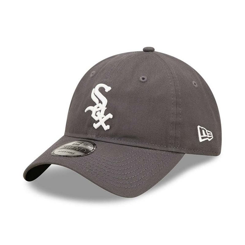 9twenty Chicago White Sox League Essential Grey Dad Cap - New Era