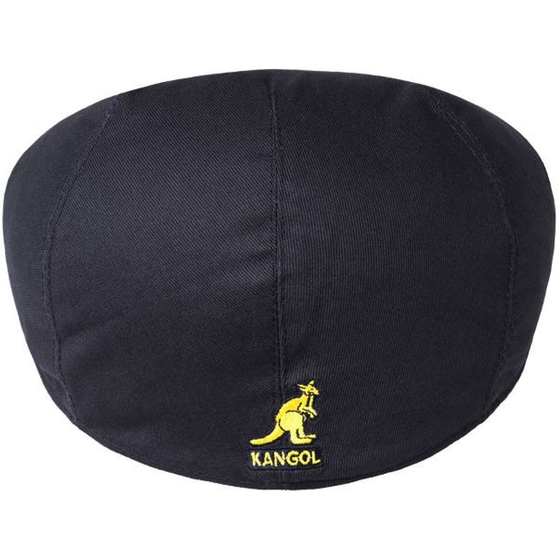 Washed Cap Navy Flat Cap - Kangol