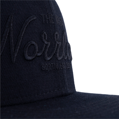 The Great Norrland Snapback All Black - SQRTN