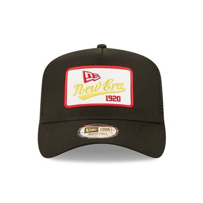 New Era State Black A-Frame Trucker - New Era