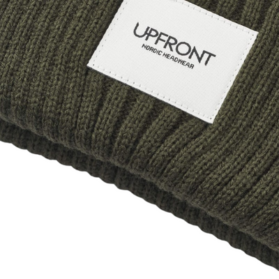 HAZE Fisherman Winter Beanie Army - Upfront