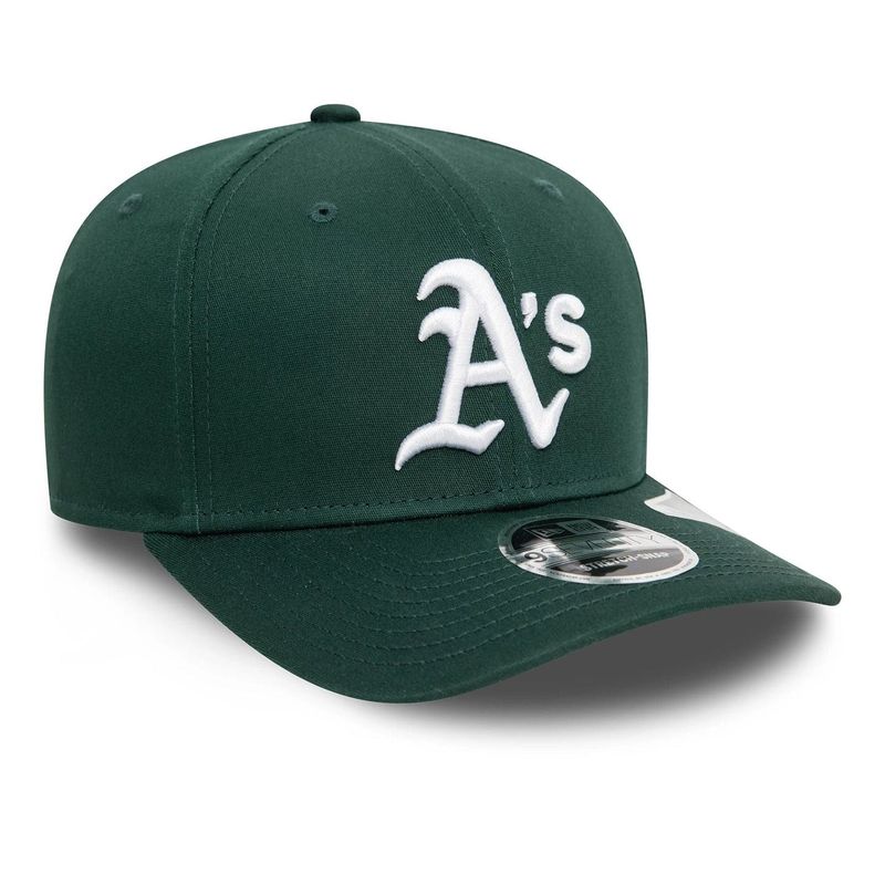 Oakland Athletics Official Team Colour Dark Green 9SEVENTY Stretch Snap Adjustable Cap - New Era