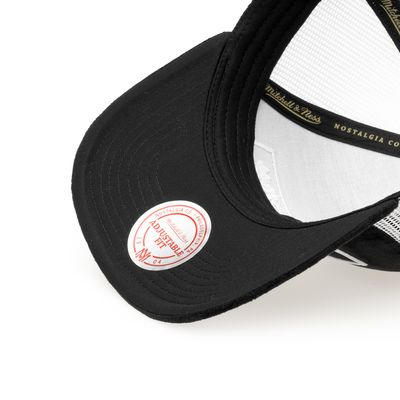 Velvet XL Box Trucker Black/White - Mitchell & Ness