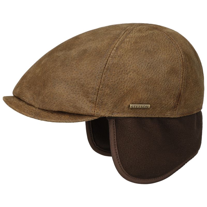 Duck Cap Pigskin Brown EF - Stetson