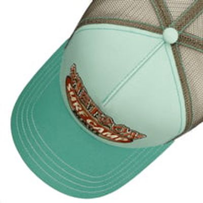 Stetson Surf Camp Trucker Cap Green