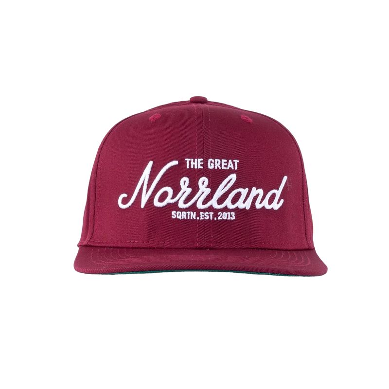 The Great Norrland Snapback Maroon - SQRTN