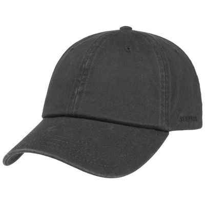 Rector Baseball Cap Cotton Black - Stetson