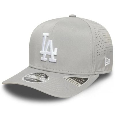 9Seventy Perforated LA Dodgers Stretch Snap Grey - New Era