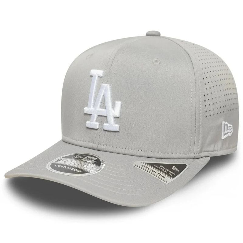 9Seventy Perforated LA Dodgers Stretch Snap Grey - New Era