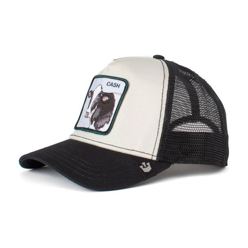 Cash Cow Black/White Trucker Animal Farm - Goorin Bros