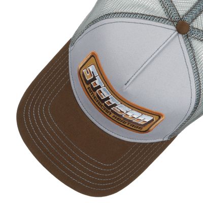 Trucker Cap Chrome Brown/Turquoise - Stetson