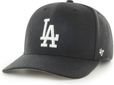 Los Angeles Dodgers Cold Zone Black/White Cap - 47 Brand