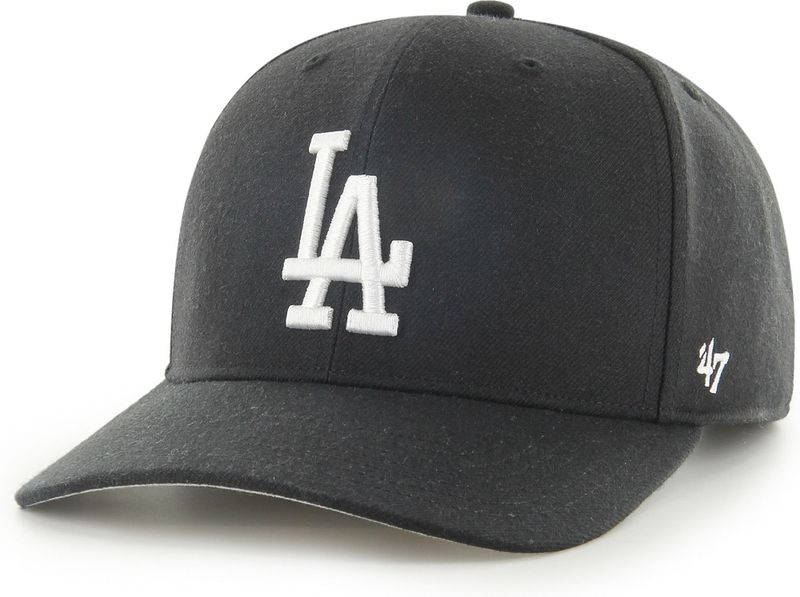 Los Angeles Dodgers Cold Zone Black/White Cap - 47 Brand