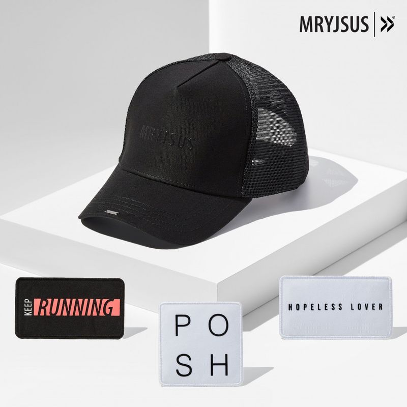 Posh Running Trucker Kit Black H007 - Next Generation Headwear