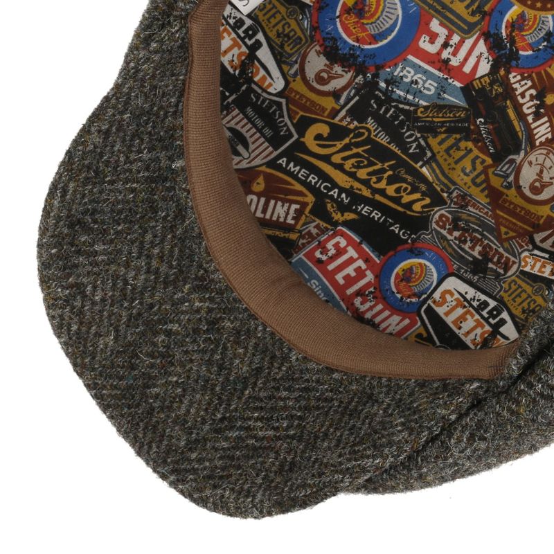 Hatteras Herringbone Harris Tweed Garage - Stetson