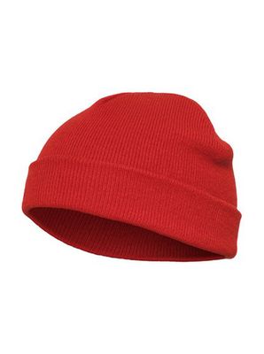 Heavyweight Beanie Short Red KC1500 - Yupoong - Fri frakt