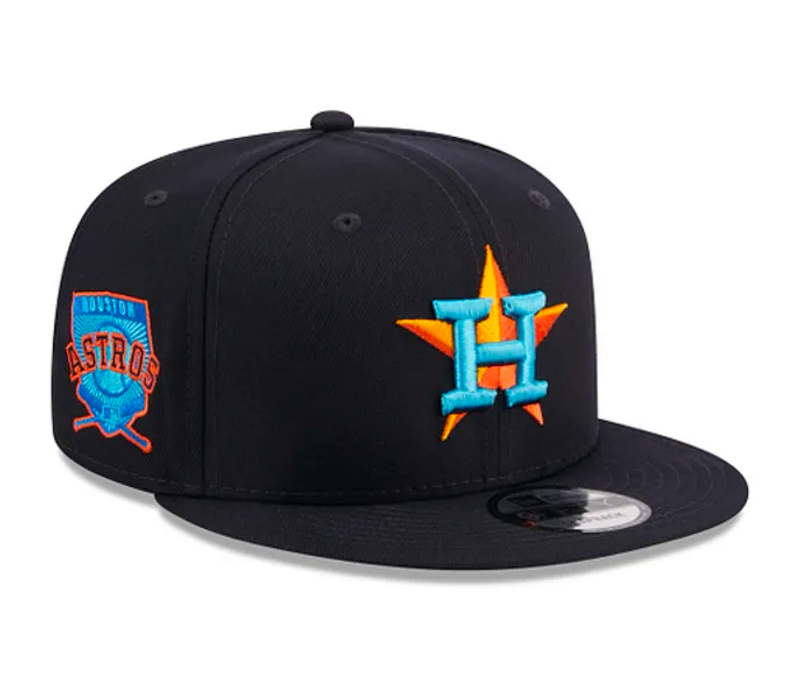 9FIFTY Houston Astros Fathers Day Navy Snapback - New Era