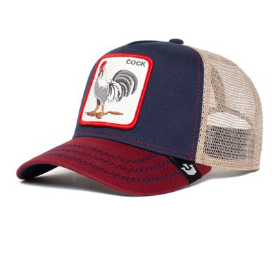All American Rooster Trucker 101-0378-NVY - Goorin Bros