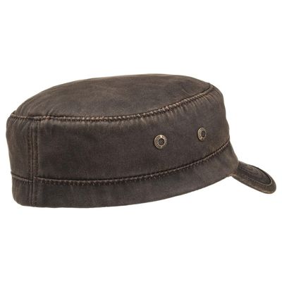 Army Cap Winter CO/PES Lined Brown Stetson