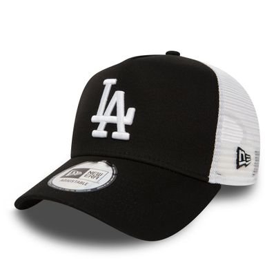 LA Dodgers Black A-Frame Trucker Cap