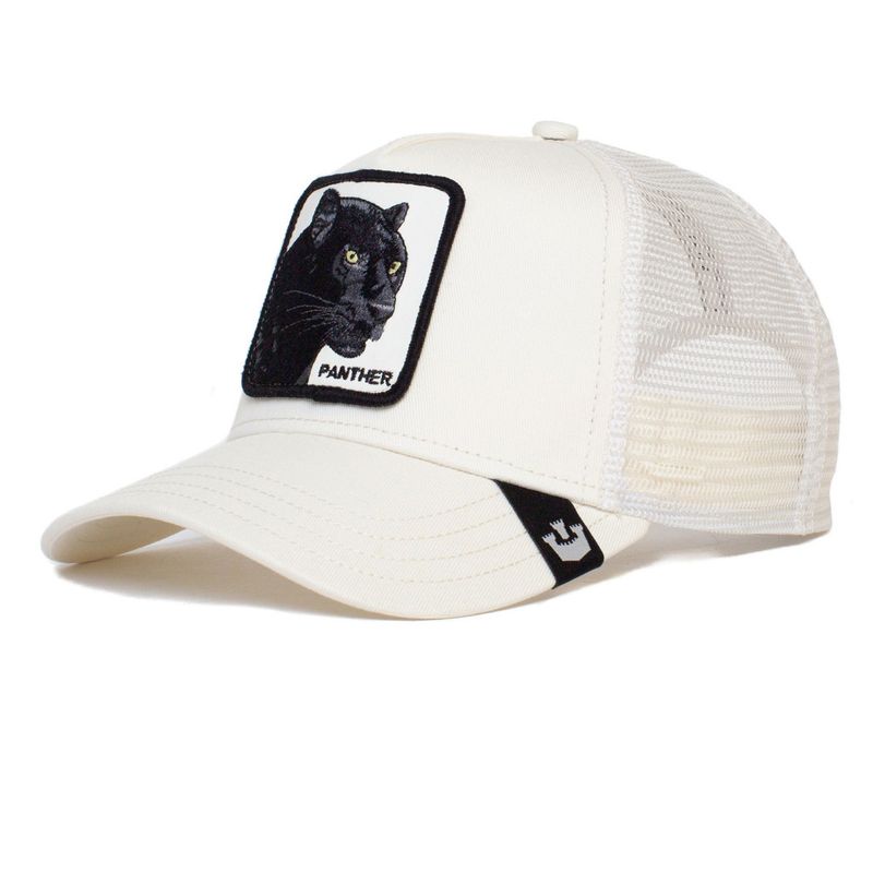 Panther White Trucker Animal Farm 101-0381-WHT - Goorin Bros