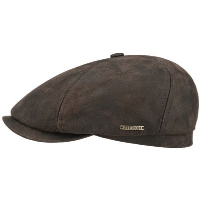 Stetson 6-Panel Cap Pigskin Chocolate