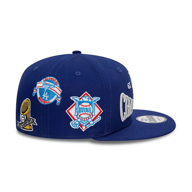 LA Dodgers Champion Patch Blue 9FIFTY Snapback - New Era