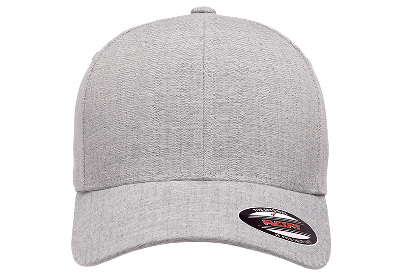 Flexfit® Heatherlight Silver Melange Cap - Flexfit/Yupoong