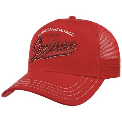 Trucker Cap American Heritage Classic Fire-Red- Stetson