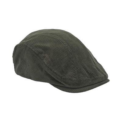 WILD Corduroy Sixpence Dusty Green Cap  - Upfront