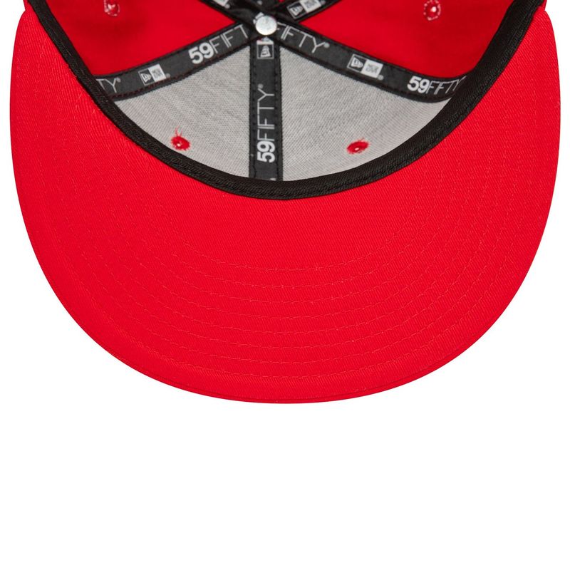 San Francisco 49ers NFL Official Team Colours Red 59FIFTY Fitted Cap - New Era