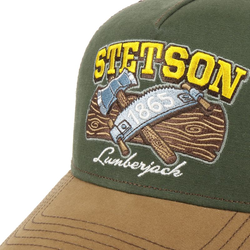 Trucker Cap Lumberjack Caramel/Green- Stetson