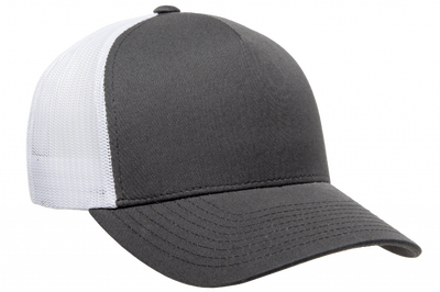 Trucker Flexfit Retro Charcoal/White 6506 - Flexfit/Yupoong