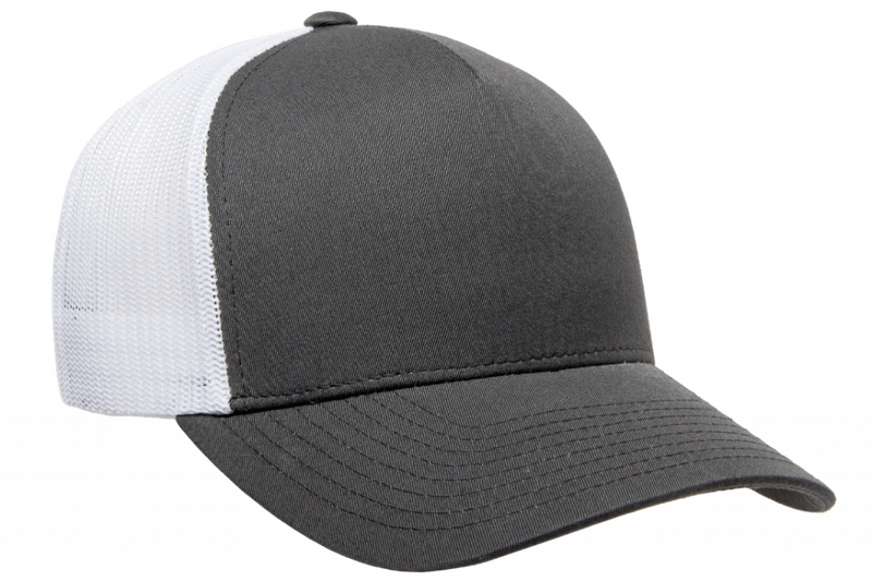 Trucker Flexfit Retro Charcoal/White 6506 - Flexfit/Yupoong