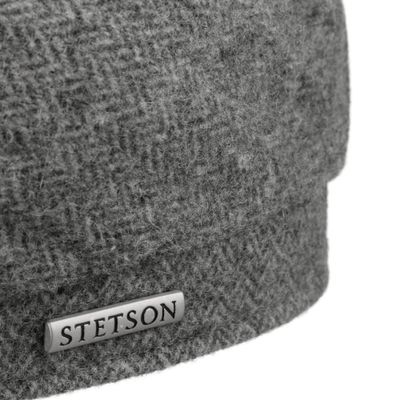 Stetson 6-Panel Cap Herringbone Grey