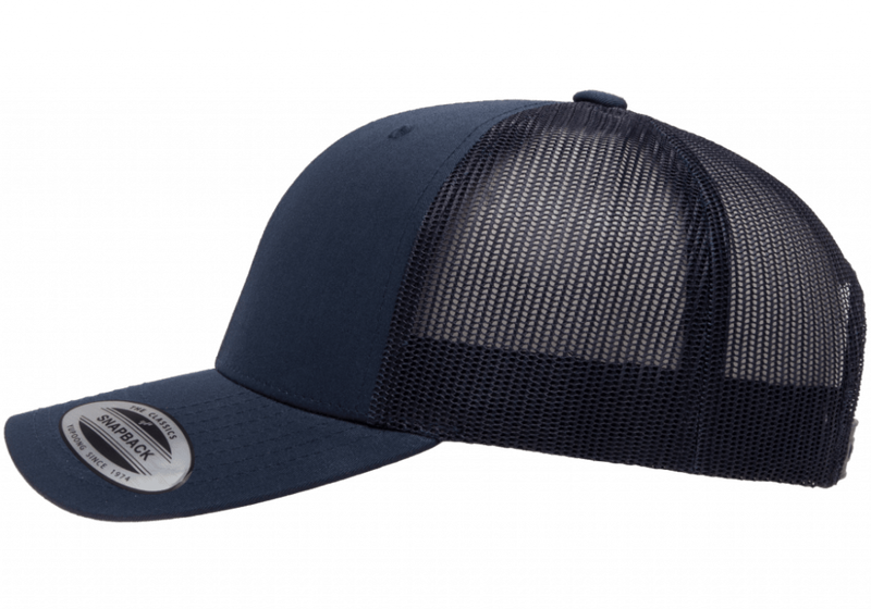 Trucker Retro Navy 6606- Yupoong