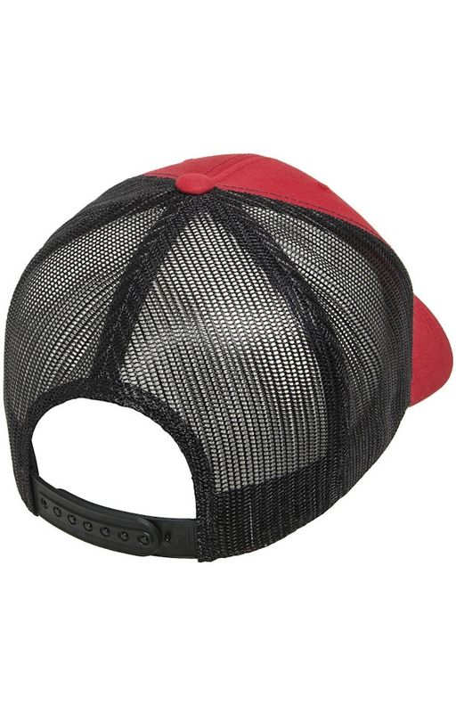 Retro Trucker 2-Tone Red/Black-Yupoong