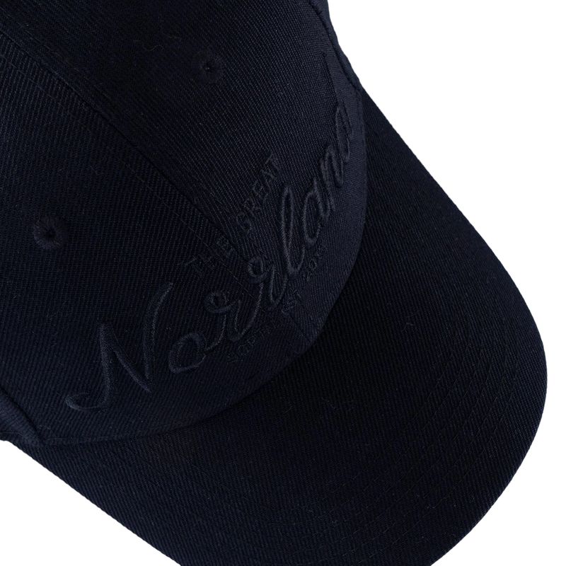 Great Norrland Hooked Cap All Black - SQRTN