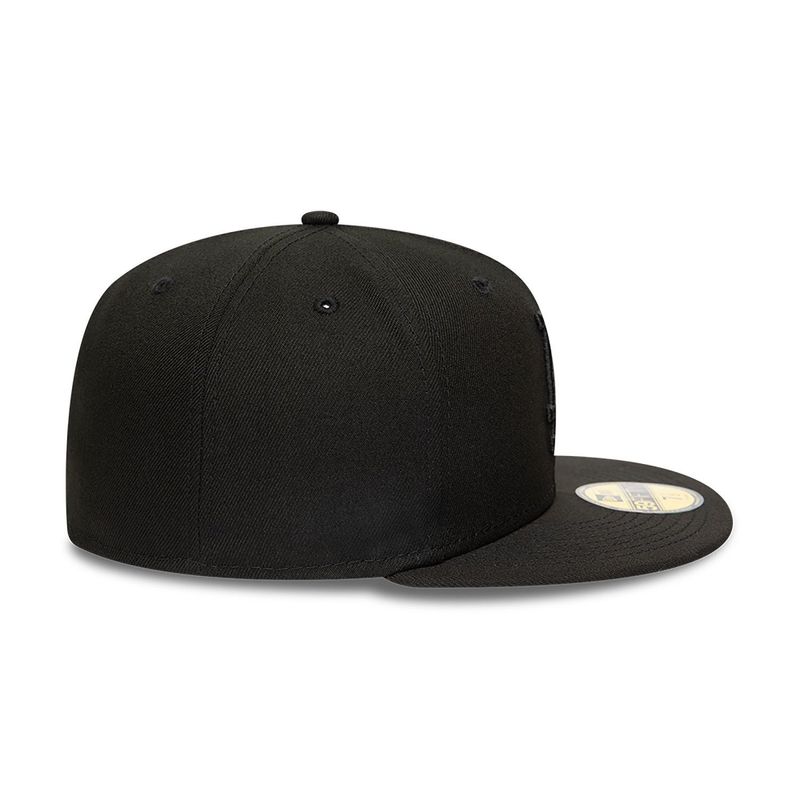LA Dodgers League Essential Black 59FIFTY Fitted Cap - NOS