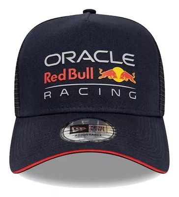 Red Bull Racing Essential Blue A-Frame Trucker Cap - New Era