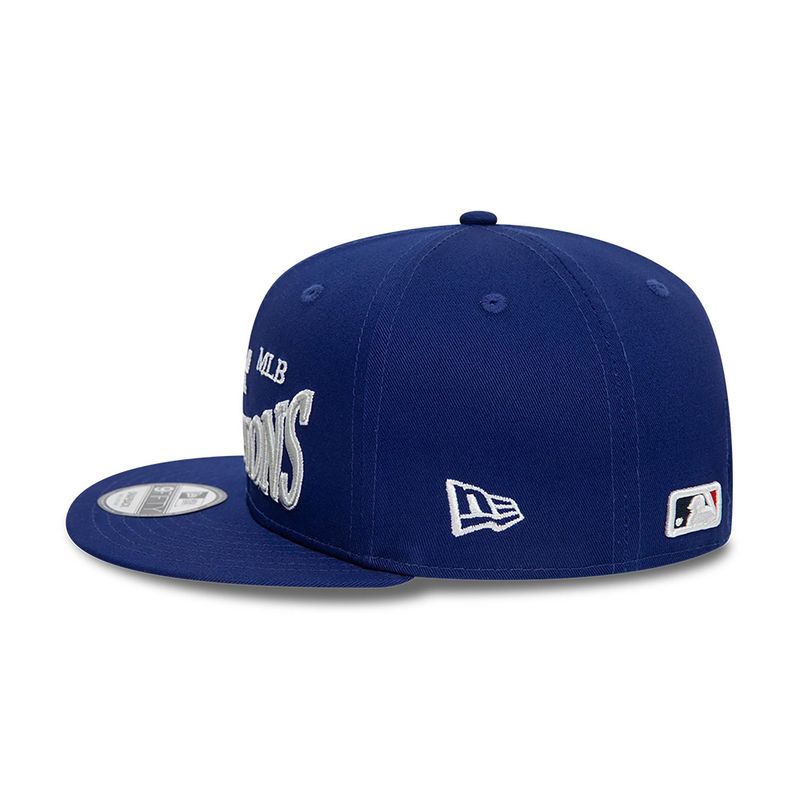 LA Dodgers Champion Patch Blue 9FIFTY Snapback - New Era