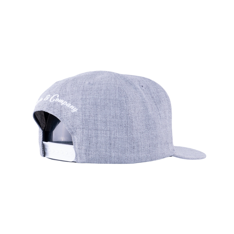 The Great Norrland Black Snapback Grey - SQRTN