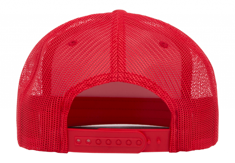 Foam Trucker Keps Red 6005FF - Yupoong